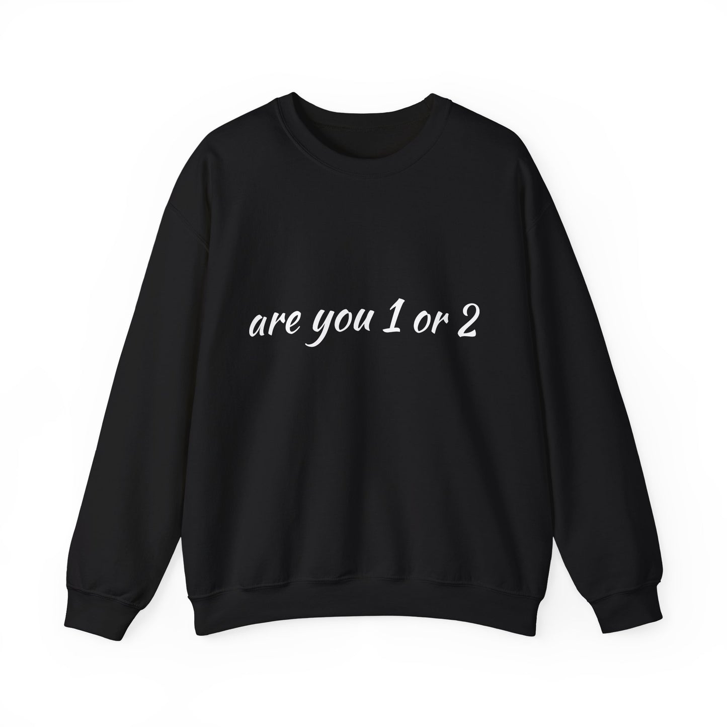 Are You 1 or 2? Pickleball Crewneck Sweatshirt